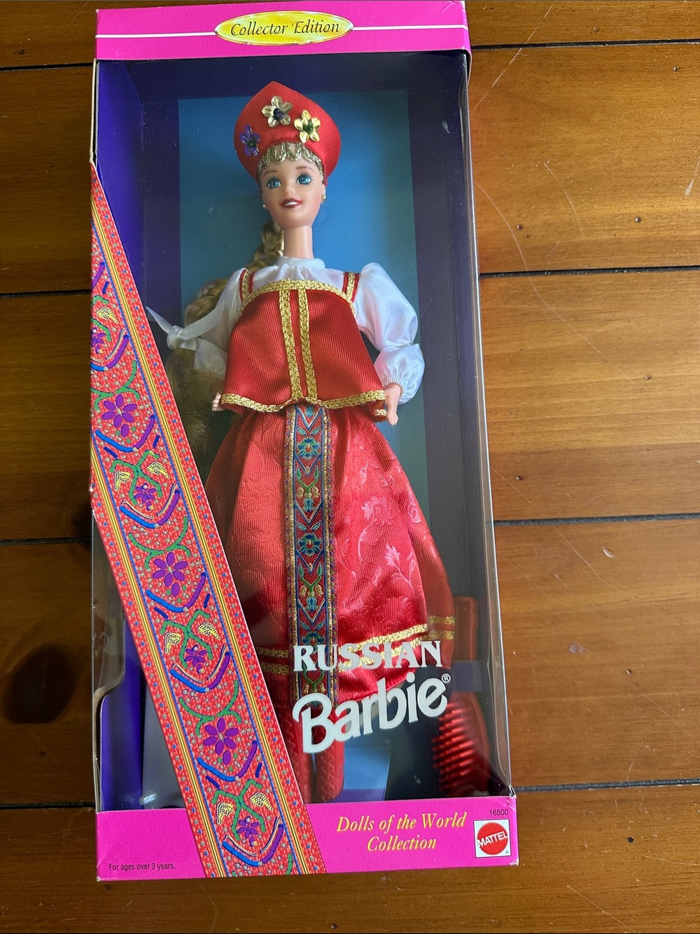 Vintage Mattel Russian Barbie from Dolls of the World collection